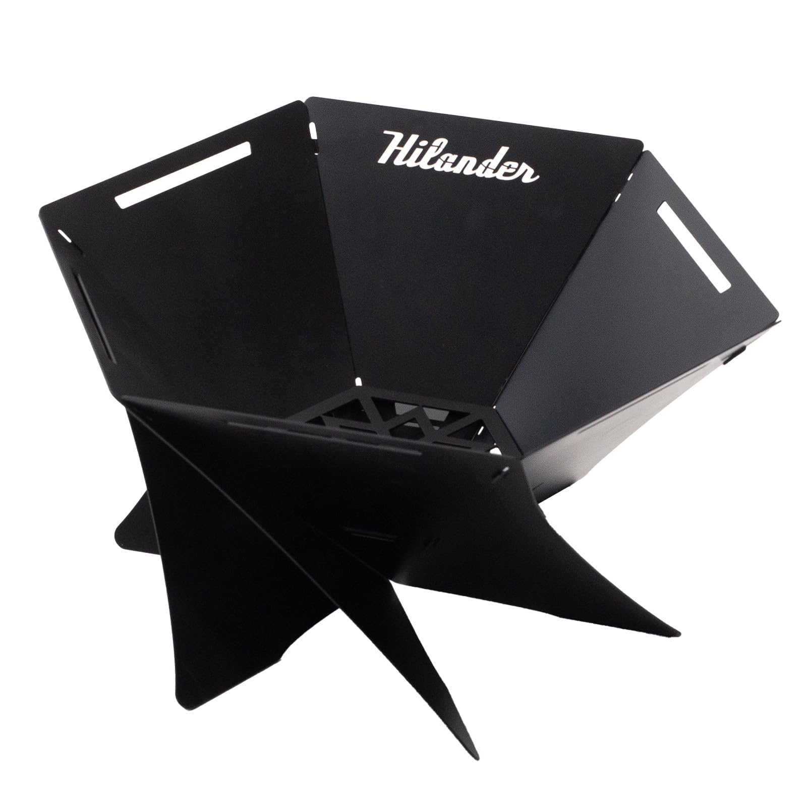 Amazon | Hilander(ハイランダー) 焚き火台 六花(りっか)Black Edition